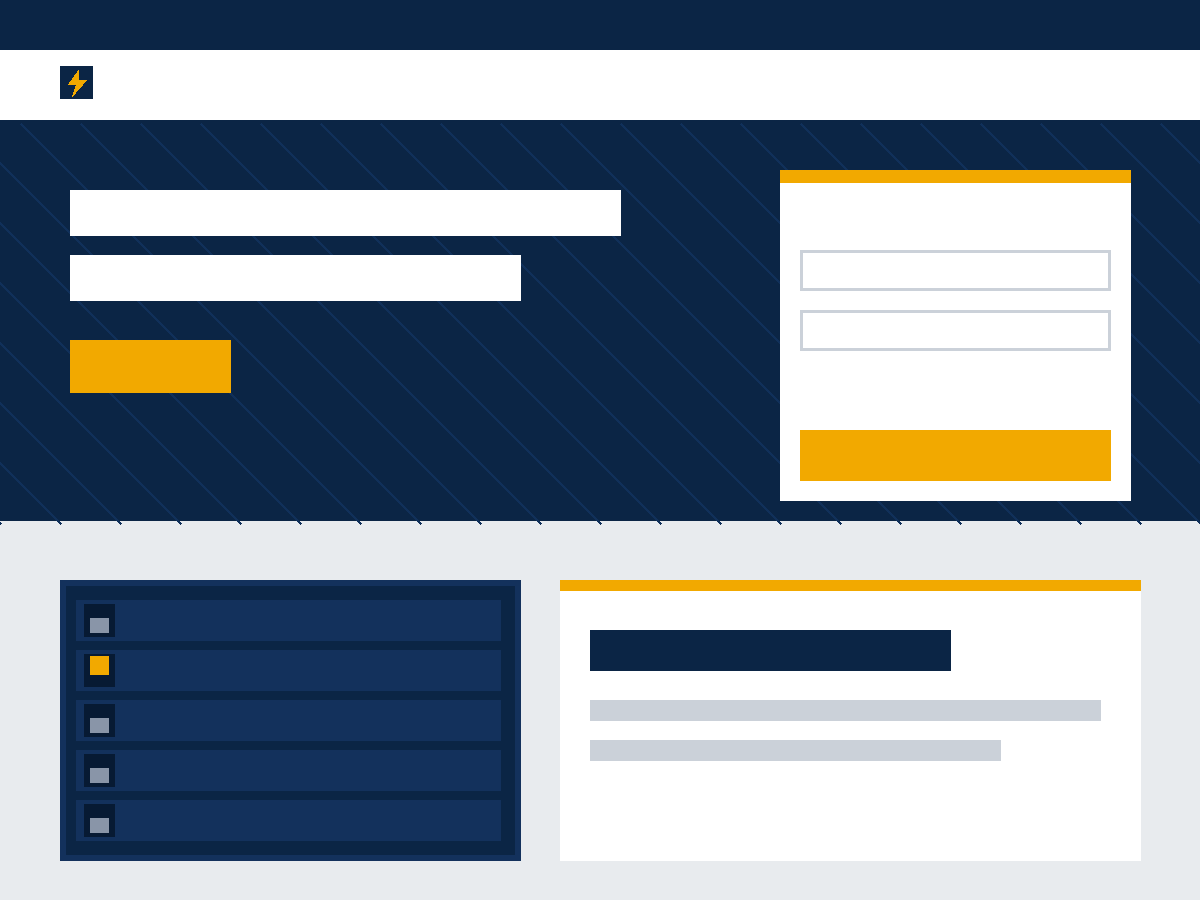 Voltage WordPress theme for electrical and mep